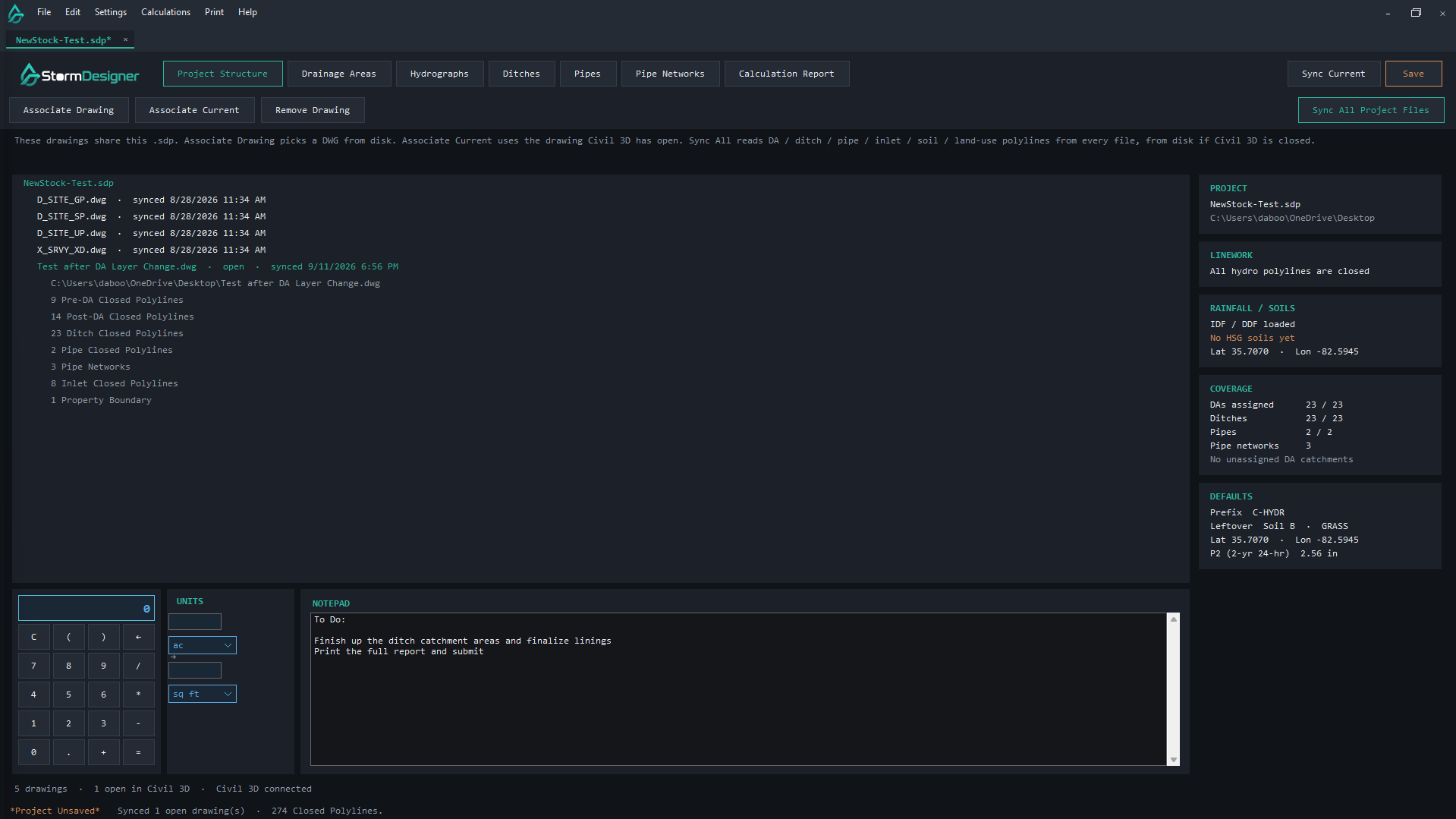 Project Structure in StormDesigner
